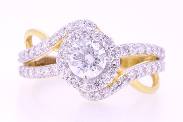 Lab Grown Diamond Ladies Ring 4LRWA001