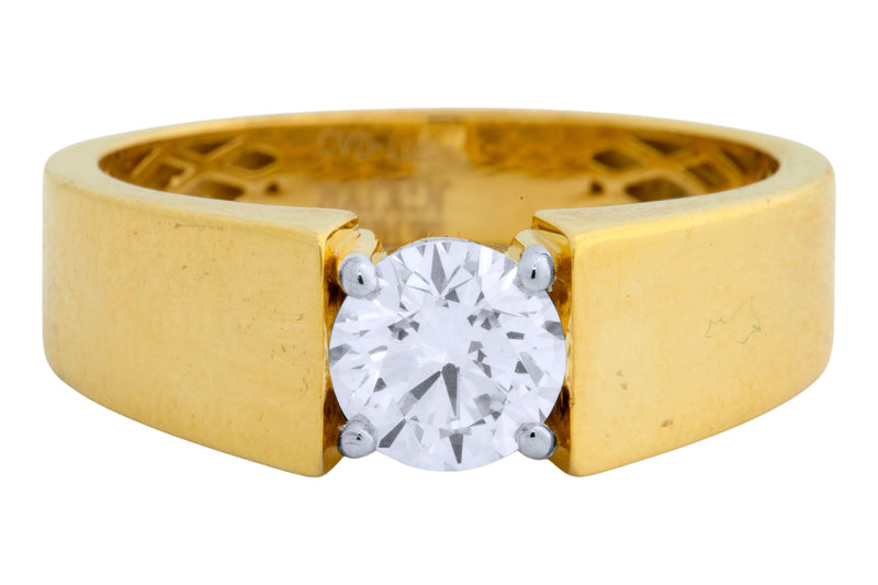 14K Hallmarked Gold | Lab Grown Diamond Gents Ring 4GRSJ093