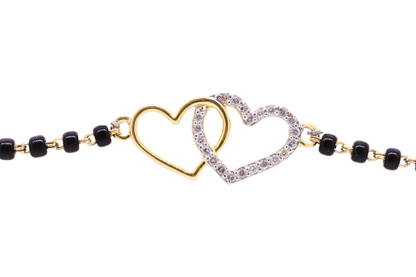 14K Hallmarked Gold | Natural Diamond Bracelet 4BRSJ012