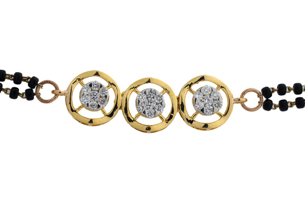 14K Hallmarked Gold | Lab Grown Diamond Bracelet 4BRSJ055