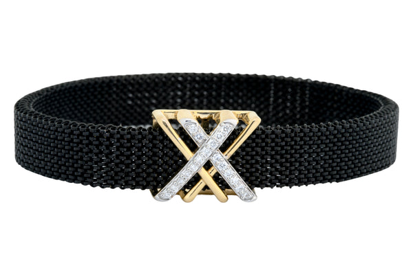 14K Hallmarked Gold | Lab Grown Diamond Bracelet 4BRSJ093AB