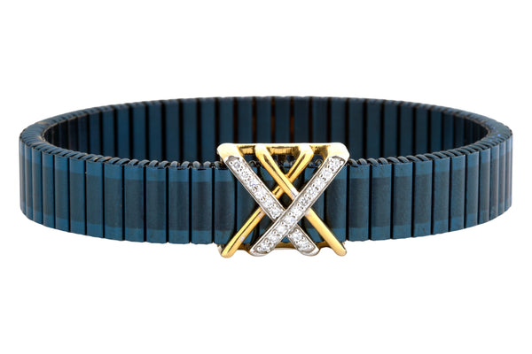 14K Hallmarked Gold | Lab Grown Diamond Bracelet 4BRSJ093