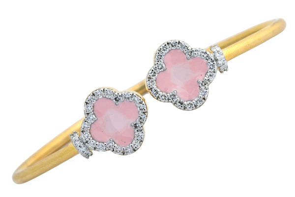 14K Hallmarked Gold | Lab Grown Diamond Bracelet 4BRSJ097