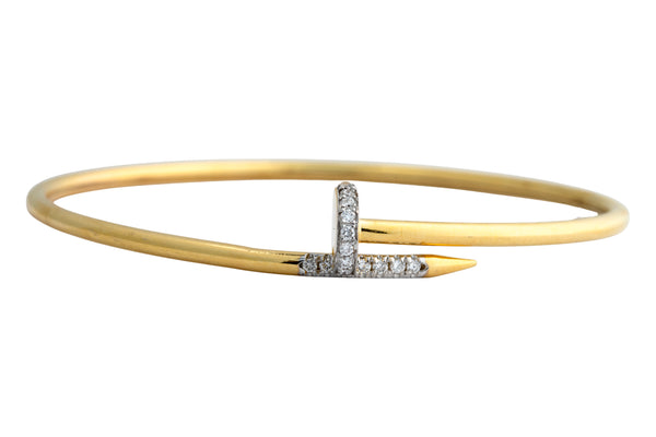 14K Hallmarked Gold | Lab Grown Diamond Bracelet 4BRSJ098