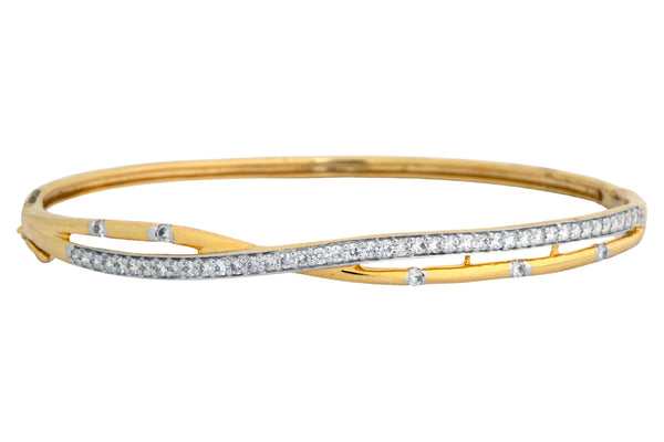 14K Hallmarked Gold | Lab Grown Diamond Bracelet 4BRWA008