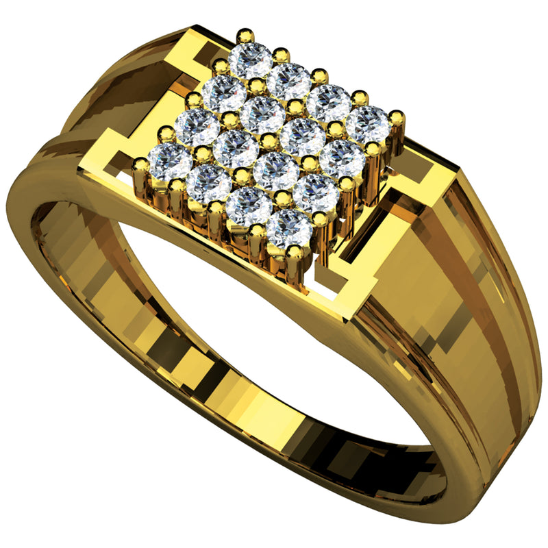 Diamond Gents Ring 4GRAA007