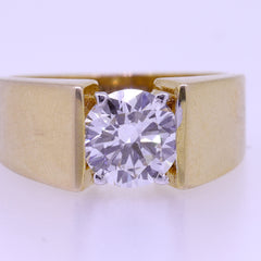 Lab Grown Diamond Gents Ring 4GRSJ093