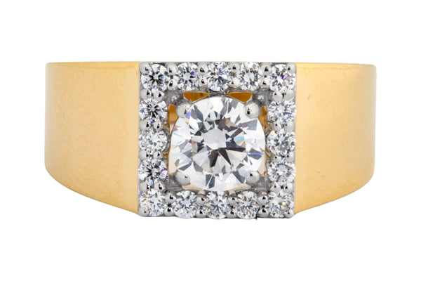 Lab Grown Diamond Gents Ring 4GRSJ097