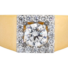 Lab Grown Diamond Gents Ring 4GRSJ097