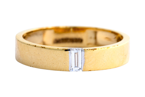 14K Hallmarked Gold | Lab Grown Diamond Gents Ring 4GRSJ111