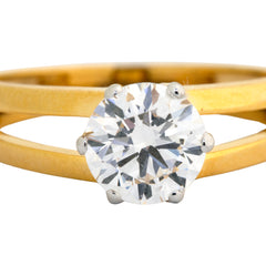 14K Hallmarked Gold | Lab Grown Diamond Gents Ring 4GRSJ114