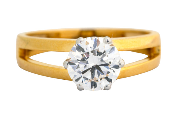 14K Hallmarked Gold | Lab Grown Diamond Gents Ring 4GRSJ114