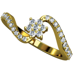 Natural Diamond Ladies Ring 4LRAA112
