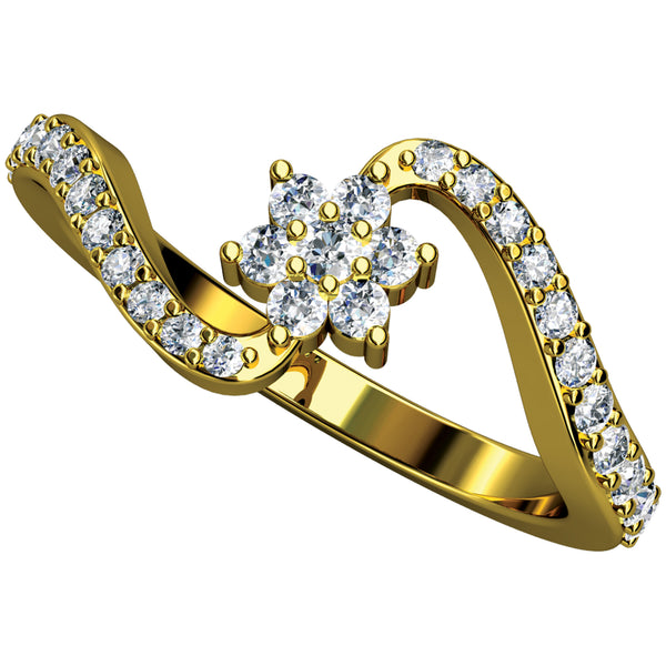 Natural Diamond Ladies Ring 4LRAA112