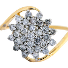 Natural Diamond Ladies Ring 4LRAA708