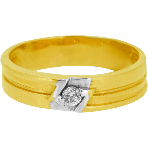 Natural Diamond Gents Ring 4LRAB174G