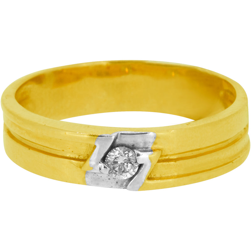 Natural Diamond Gents Ring 4LRAB174G