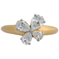 14K Hallmarked Gold | Lab Grown Diamond Ladies Ring 4LRAB204A