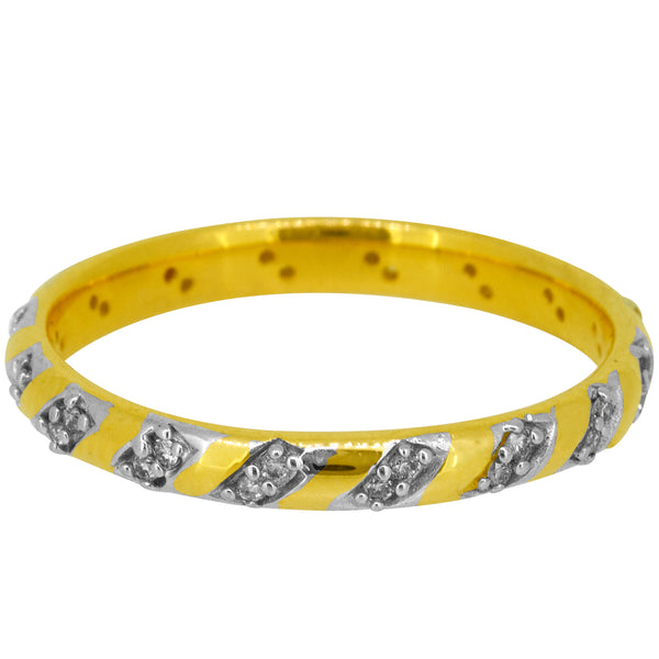 14K Hallmarked Gold | Natural Diamond Ladies Ring 4LRAB614