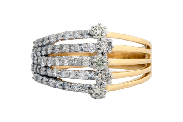 14K Hallmarked Gold | Lab Grown Diamond Ladies Ring 4LRSJ018