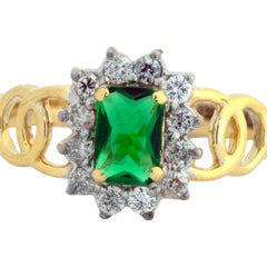 14K Hallmarked Gold | Natural Diamond Ladies Ring 4LRSJ041