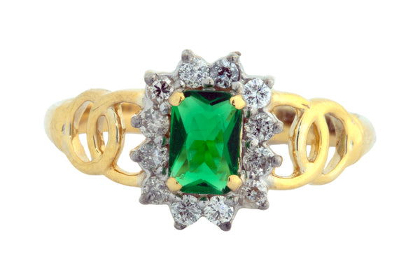 14K Hallmarked Gold | Natural Diamond Ladies Ring 4LRSJ041