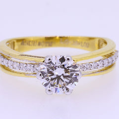 14K Hallmarked Gold | Lab Grown Diamond Ladies Ring 4LRSJ052A