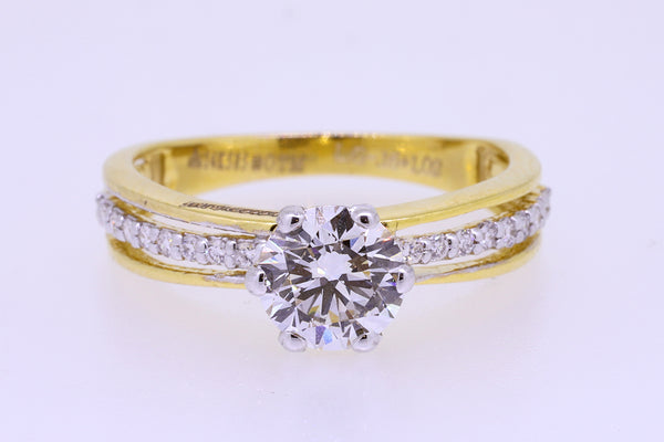 14K Hallmarked Gold | Lab Grown Diamond Ladies Ring 4LRSJ052A