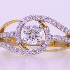 14K Hallmarked Gold | Lab Grown Diamond Ladies Ring 4LRSJ055A