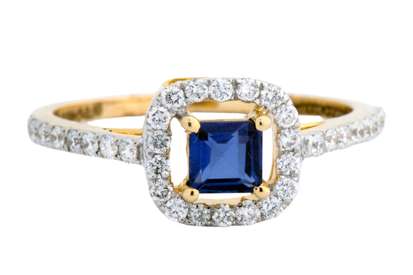 14K Hallmarked Gold | Natural Diamond Ladies Ring 4LRSJ088