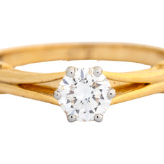 14K Hallmarked Gold | Lab Grown Diamond Ladies Ring 4LRSJ1001