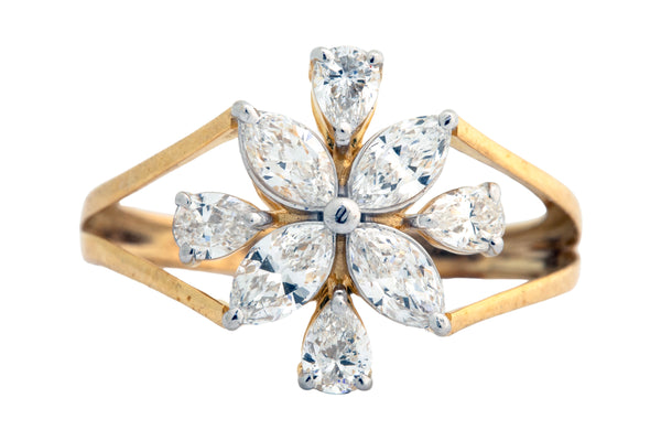 14K Hallmarked Gold | Lab Grown Diamond Ladies Ring 4LRSJ1006