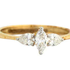 14K Hallmarked Gold | Lab Grown Diamond Ladies Ring 4LRSJ1007