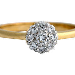14K Hallmarked Gold | Lab Grown Diamond Ladies Ring 4LRSJ1011