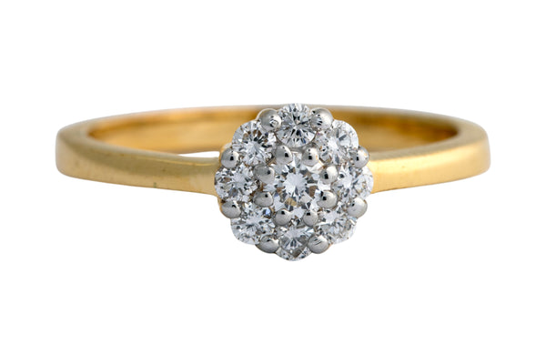 14K Hallmarked Gold | Lab Grown Diamond Ladies Ring 4LRSJ1011