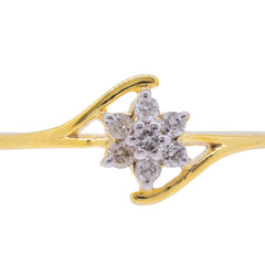 14K Hallmarked Gold | Natural Diamond Ladies Ring 4LRSJ101