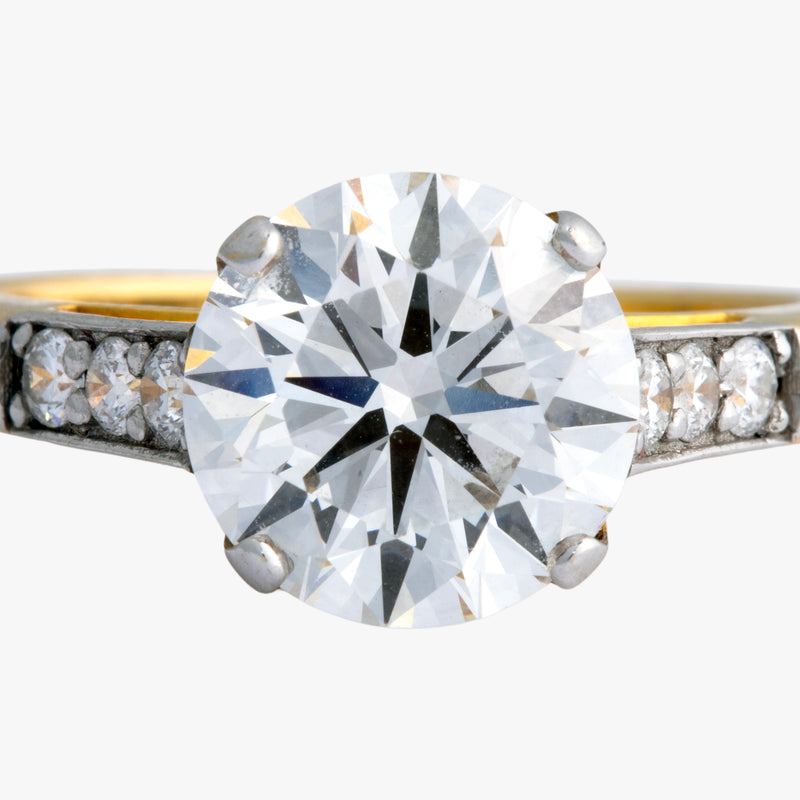 18K Hallmarked Gold | Lab Grown Diamond Ladies Ring LRSJ1020