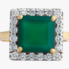 18K Hallmarked Gold | Lab Grown Diamond Ladies Ring LRSJ1021