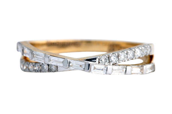 14K Hallmarked Gold | Natural Diamond Ladies Ring 4LRSJ1024