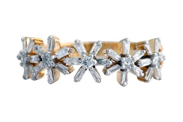 14K Hallmarked Gold | Natural Diamond Ladies Ring 4LRSJ1026