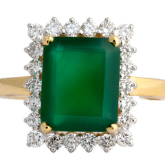 14K Hallmarked Gold | Lab Grown Diamond Ladies Ring 4LRSJ1032