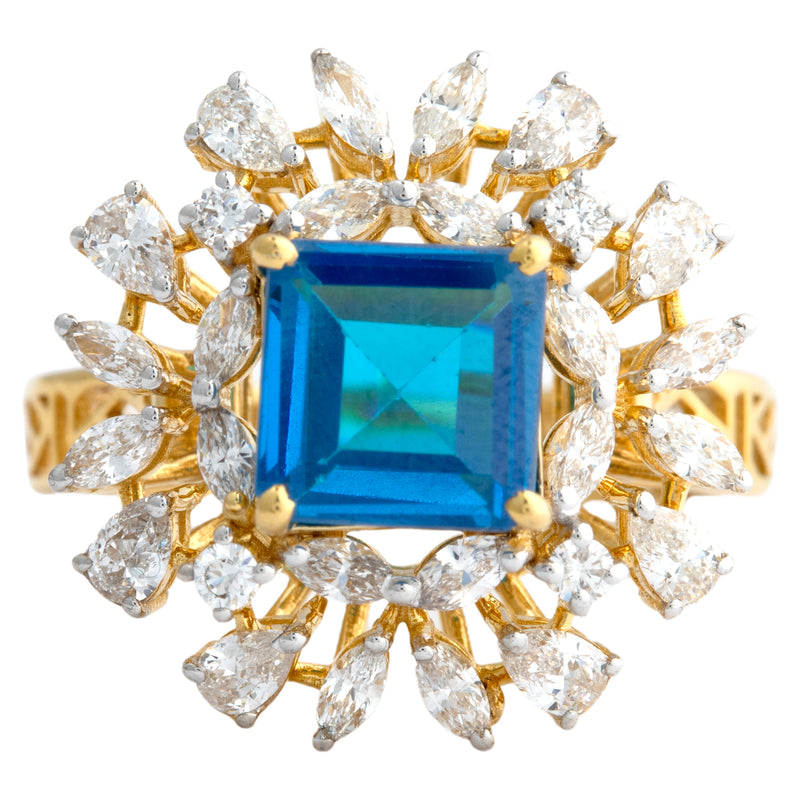 14K Hallmarked Gold | Lab Grown Diamond Ladies Ring 4LRSJ1033
