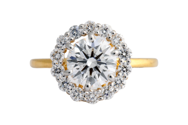 14K Hallmarked Gold | Lab Grown Diamond Ladies Ring 4LRSJ1038