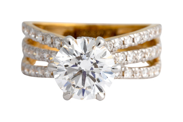 14K Hallmarked Gold | Lab Grown Diamond Ladies Ring 4LRSJ1040