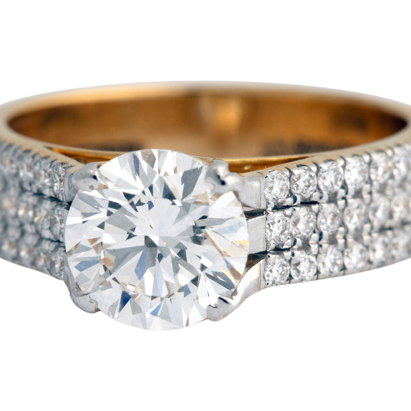 14K Hallmarked Gold | Lab Grown Diamond Ladies Ring 4LRSJ1043