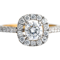 14K Hallmarked Gold | Lab Grown Diamond Ladies Ring 4LRSJ1044