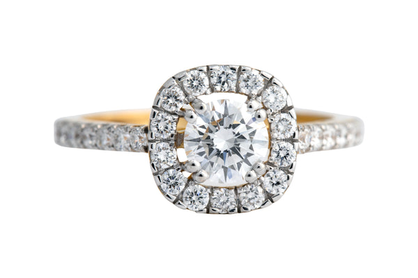 14K Hallmarked Gold | Lab Grown Diamond Ladies Ring 4LRSJ1044