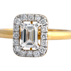 14K Hallmarked Gold | Lab Grown Diamond Ladies Ring 4LRSJ1045