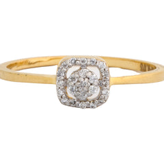 14K Hallmarked Gold | Natural Diamond Ladies Ring 4LRSJ111