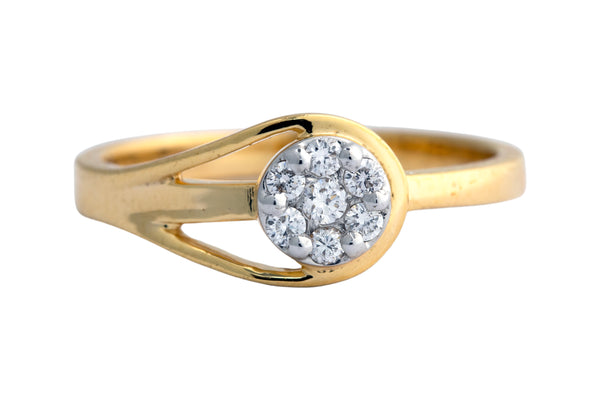14K Hallmarked Gold | Lab Grown Diamond Ladies Ring 4LRSJ133